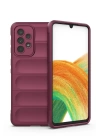 BFS  Samsung Galaxy A33 5G Kılıf Optimum Silikon - Bordo