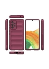 BFS  Samsung Galaxy A33 5G Kılıf Optimum Silikon - Bordo