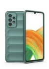 BFS  Samsung Galaxy A33 5G Kılıf Optimum Silikon - Koyu Yeşil