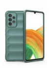BFS Samsung Galaxy A33 5G Kılıf Optimum Silikon - Koyu Yeşil