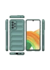 BFS  Samsung Galaxy A33 5G Kılıf Optimum Silikon - Koyu Yeşil