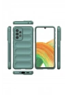 BFS Samsung Galaxy A33 5G Kılıf Optimum Silikon - Koyu Yeşil