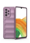 BFS  Samsung Galaxy A33 5G Kılıf Optimum Silikon - Mor