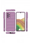 BFS Samsung Galaxy A33 5G Kılıf Optimum Silikon - Mor