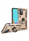 BFS Samsung Galaxy A33 5G Kılıf Sofya Yüzüklü Silikon Kapak - Gold