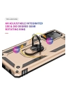BFS  Samsung Galaxy A33 5G Kılıf Sofya Yüzüklü Silikon Kapak - Gold