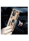 BFS  Samsung Galaxy A33 5G Kılıf Sofya Yüzüklü Silikon Kapak - Gold