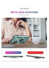 BFS  Samsung Galaxy A33 5G Kılıf Sofya Yüzüklü Silikon Kapak - Yeşil