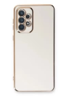 BFS  Samsung Galaxy A33 5G Kılıf Volet Silikon - Beyaz
