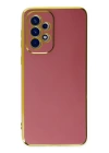 BFS  Samsung Galaxy A33 5G Kılıf Volet Silikon - Kırmızı