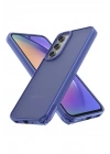 BFS Samsung Galaxy A34 5G Kılıf Elegant Kapak - Açık Mavi