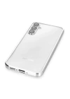BFS Samsung Galaxy A34 5G Kılıf Lensli Silikon - Gümüş