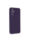 BFS  Samsung Galaxy A34 5G Kılıf Nano içi Kadife Silikon - Mor