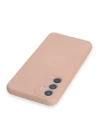 BFS  Samsung Galaxy A34 5G Kılıf Nano içi Kadife Silikon - Pudra