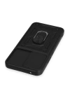 BFS  Samsung Galaxy A34 5G Kılıf Pars Lens Yüzüklü Silikon - Siyah