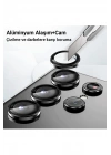 BFS  Samsung Galaxy A34 5G Valdez Metal Kamera Lens - Gümüş