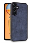 BFS  Samsung Galaxy A35 5G Kılıf Aras Deri Kapak - Lacivert