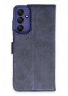 BFS  Samsung Galaxy A35 5G Kılıf Trend S Plus Kapaklı Kılıf - Lacivert