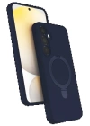 BFS Samsung Galaxy A35 5G Regal Magsafe Standlı Kapak - Lacivert