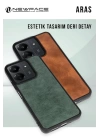 BFS  Samsung Galaxy A36 Kılıf Aras Deri Kapak - Taba