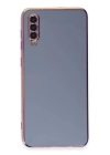 BFS  Samsung Galaxy A50 Kılıf Volet Silikon - Mavi