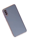 BFS  Samsung Galaxy A50 Kılıf Volet Silikon - Mavi