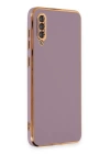 BFS  Samsung Galaxy A50 Kılıf Volet Silikon - Mor