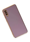 BFS  Samsung Galaxy A50 Kılıf Volet Silikon - Mor