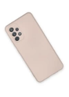 BFS  Samsung Galaxy A52 Kılıf Nano içi Kadife Silikon - Pudra