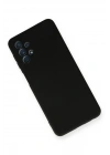 BFS  Samsung Galaxy A52 Kılıf Nano içi Kadife Silikon - Siyah