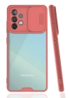 BFS  Samsung Galaxy A52 Kılıf Platin Kamera Koruma Silikon - Pembe