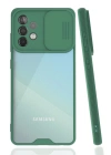 BFS  Samsung Galaxy A52 Kılıf Platin Kamera Koruma Silikon - Yeşil