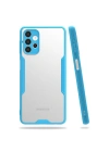 BFS  Samsung Galaxy A52 Kılıf Platin Silikon - Mavi