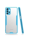 BFS  Samsung Galaxy A52 Kılıf Platin Silikon - Mavi