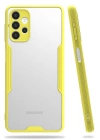 BFS  Samsung Galaxy A52 Kılıf Platin Silikon - Sarı