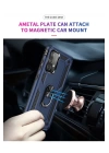 BFS  Samsung Galaxy A52 Kılıf Sofya Yüzüklü Silikon Kapak - Lacivert