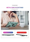 BFS  Samsung Galaxy A52 Kılıf Sofya Yüzüklü Silikon Kapak - Yeşil