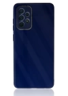 BFS  Samsung Galaxy A53 5G Kılıf Glass Kapak - Lacivert