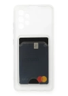 BFS  Samsung Galaxy A53 5G Kılıf Kart Şeffaf Silikon - Şeffaf