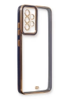 BFS  Samsung Galaxy A53 5G Kılıf Liva Lens Silikon - Mavi
