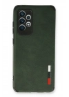 BFS  Samsung Galaxy A53 5G Kılıf Loop Deri Silikon - Yeşil