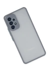 BFS  Samsung Galaxy A53 5G Kılıf Montreal Silikon Kapak - Gri