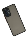 BFS  Samsung Galaxy A53 5G Kılıf Montreal Silikon Kapak - Siyah