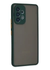 BFS  Samsung Galaxy A53 5G Kılıf Montreal Silikon Kapak - Yeşil