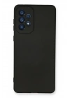 BFS Samsung Galaxy A53 5G Kılıf Nano içi Kadife Silikon - Siyah