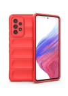 BFS  Samsung Galaxy A53 5G Kılıf Optimum Silikon - Kırmızı