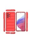 BFS  Samsung Galaxy A53 5G Kılıf Optimum Silikon - Kırmızı