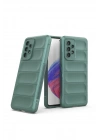 BFS  Samsung Galaxy A53 5G Kılıf Optimum Silikon - Koyu Yeşil