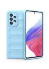 BFS  Samsung Galaxy A53 5G Kılıf Optimum Silikon - Sky Blue