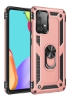 BFS  Samsung Galaxy A53 5G Kılıf Sofya Yüzüklü Silikon Kapak - Rose